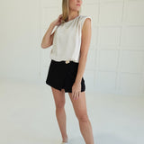 All-Night Chic Skort - Black