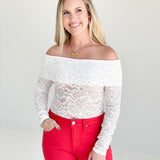 Maroney Lace Top