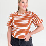 Farmhouse Striped Top