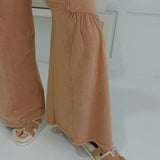 Silo Wide Leg Pants - Cinnamon