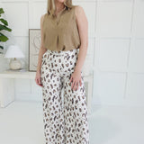 Nance Leopard Print Pants