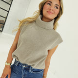 Casper Sweater Top - Mocha
