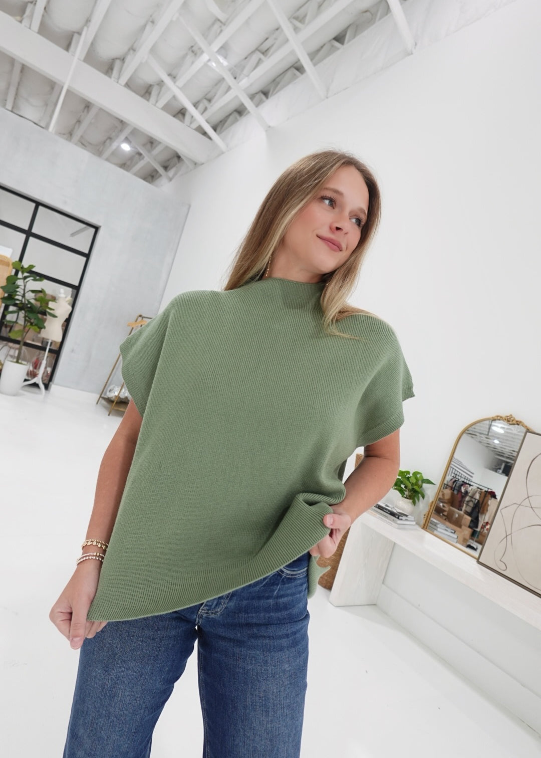Best Kept Secret Sweater - Sage