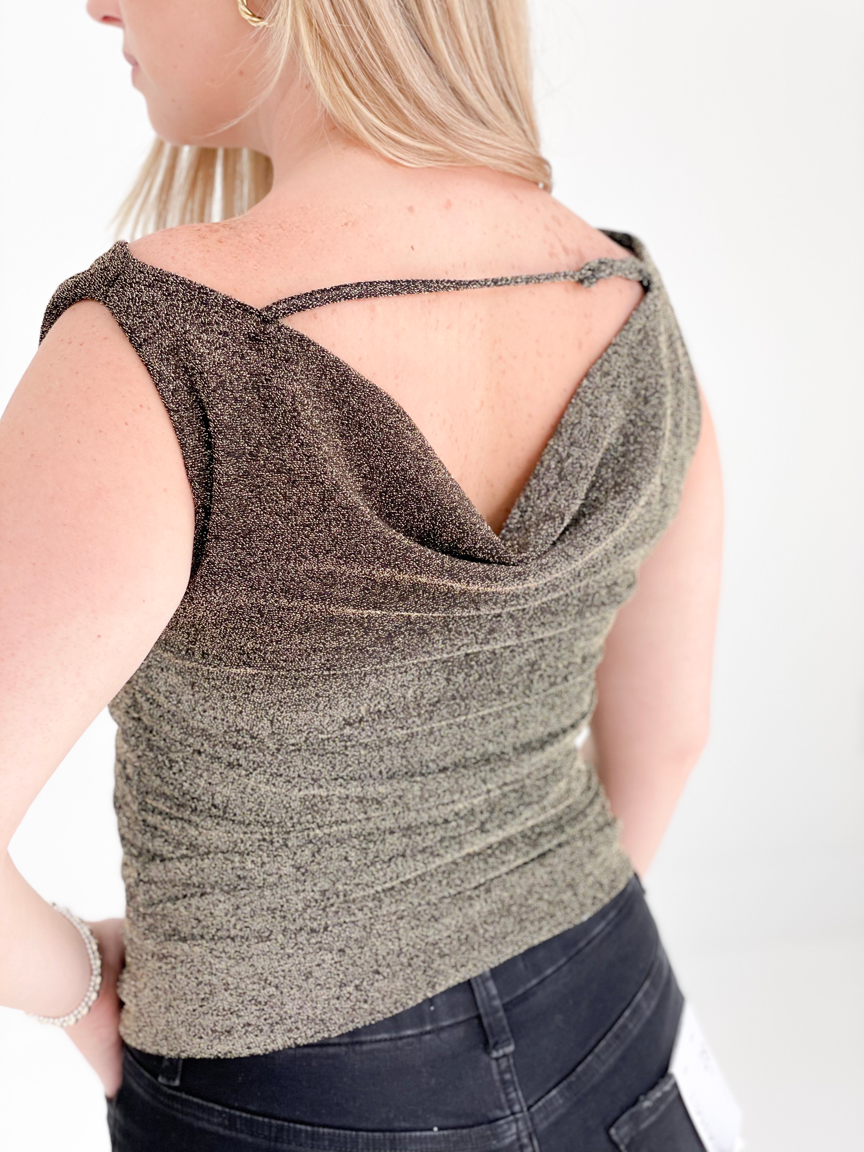 Brees Cowl Neck Top