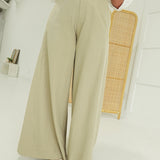 Palazzo Party Pants - Taupe