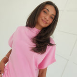 Blythe Batwing Top - Pink