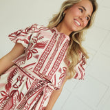 Davis Printed Romper