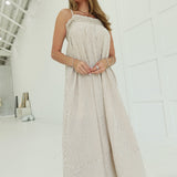 Coastline Maxi Dress - Brown