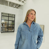 Barry Denim Top