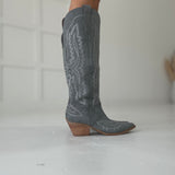 Maverick Western Boot - Blue