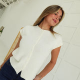 Love A Lot Cardi Top - Ivory