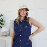 Charlie Denim Dress - Denim