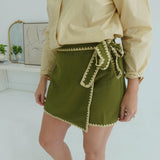 Give It Meaning Mini Skirt - Olive