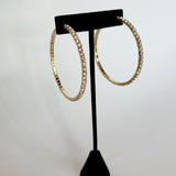 Original Rhinestone Hoops