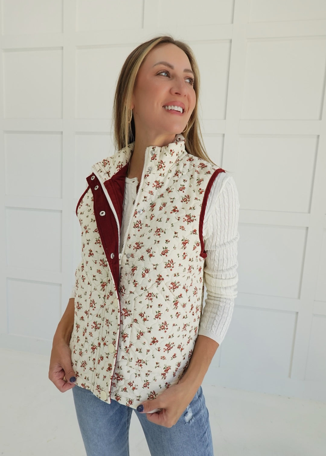 Layfair Floral Vest