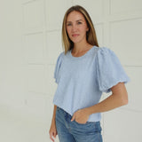 Tabby Textured Top