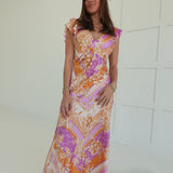 Madina Floral Maxi Dress