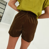 Crushing On You Shorts - Olive