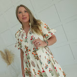 Mable Mini Dress - Cream