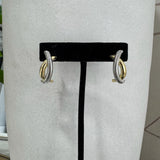 Two-Tone Layered Hoops