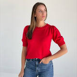 Running Mate Sweater Top - Red