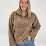 Coziest of Cozy Pullover - Mocha