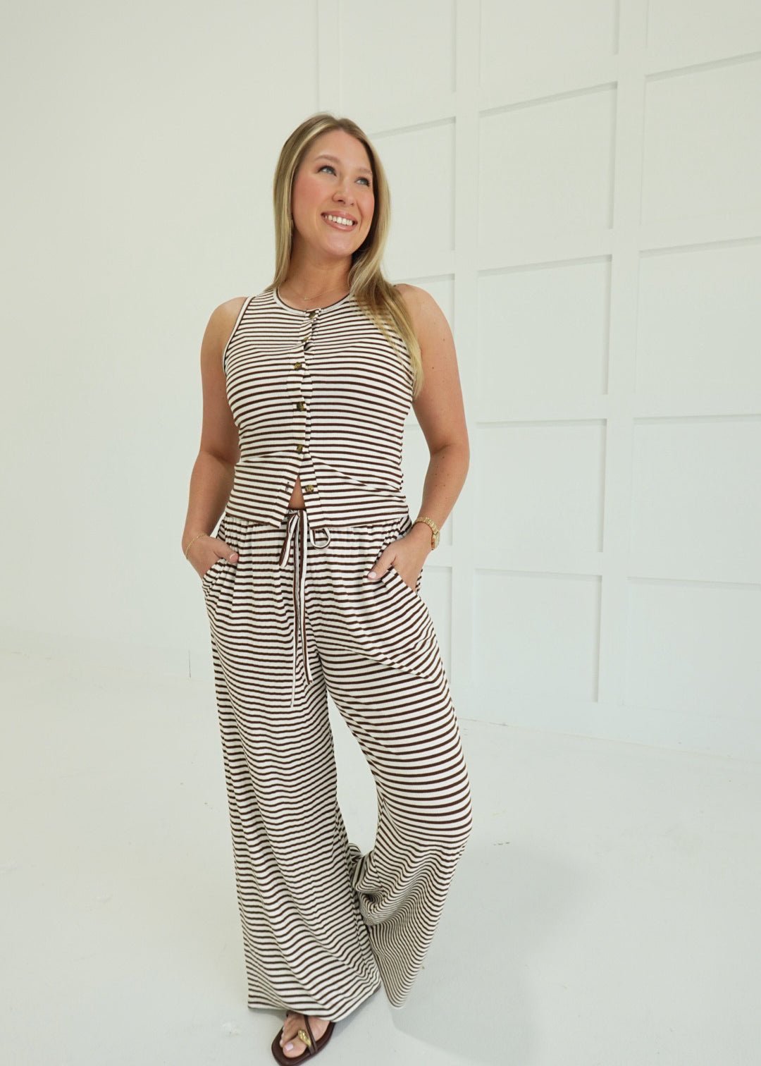 Cruiser Striped Set - Brown