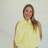 Penelope Bubble Top - Butter