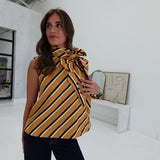 Jordana Sleeveless Blouse - Mustard