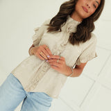 Falloway Blouse - Taupe