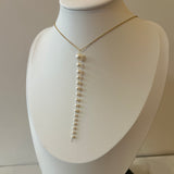 Pearl Lariat Necklace