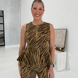 Tiger Town Chic Pants - Brown