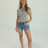 Back Home Denim Shorts - Medium