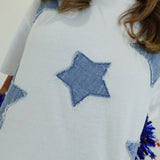 Star Patch Tee - White