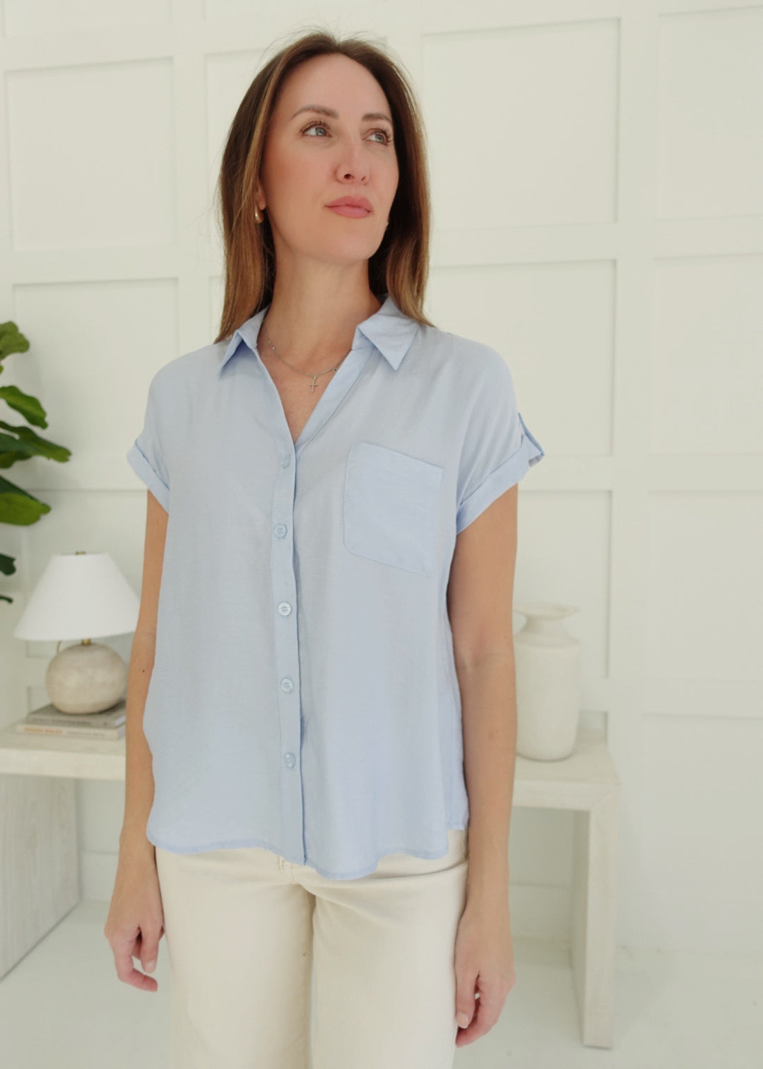 Incline Top - Blue