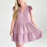 The Way You Mauve Mini Dress