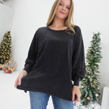 Embracing The Casual Top - Black