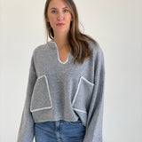 Outweigh The Cons Sweater - H Grey