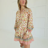Pleasantly Floral Mini Dress