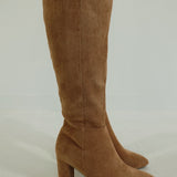 Show Out Knee High Boots - Camel