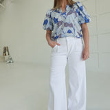 Crisp-Cut Pleated Jean