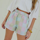 Tell All Boxer Shorts - Pink Mix