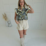 Vintage Lease Top - Ash Brown