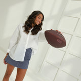 Chisholm Striped Skort - Navy GAME DAY