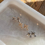 Mixed Cross Stud Earring Set