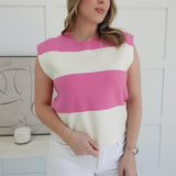 Keepsake Sweater Top - Pink