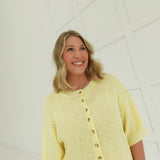 Lighter Spring Layer Cardi - Butter Yellow