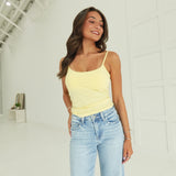 Padded Cami Top - Butter