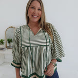 Almost Autumn Top - H Green