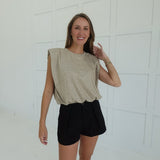 Not Problematic Bodysuit - Taupe